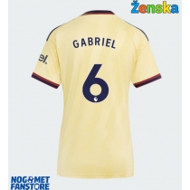 Arsenal Gabriel Magalhaes #6 Rezervni Dres za Ženska 2026-27 Kratak Rukav